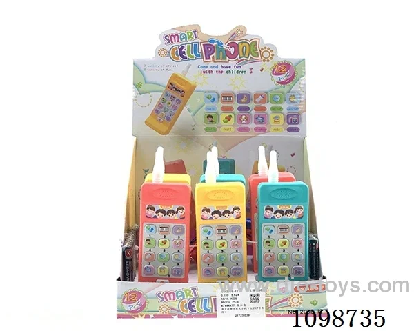 English Puzzle Mobile Phone (Pack 2 # 7 batteries)12PCS