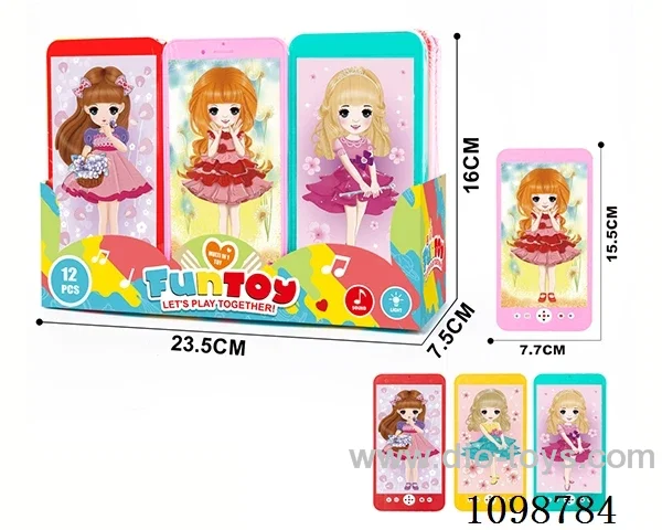 Little girl mobile phone 12PCS