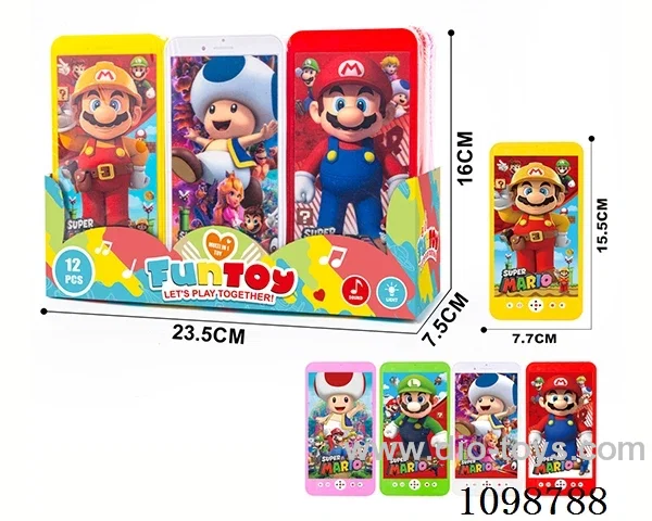 Mario Phone 12PCS