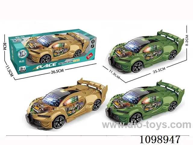 1:16 2ch rc car with 3D lighting