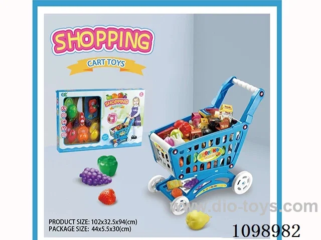 shopping cart with fruit Cherche