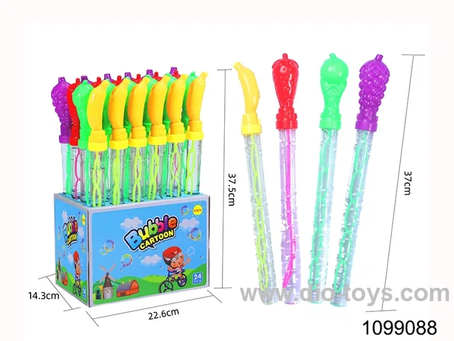 Fruit bubble wand in display box