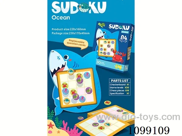 Sudoku Puzzle (Ocean)