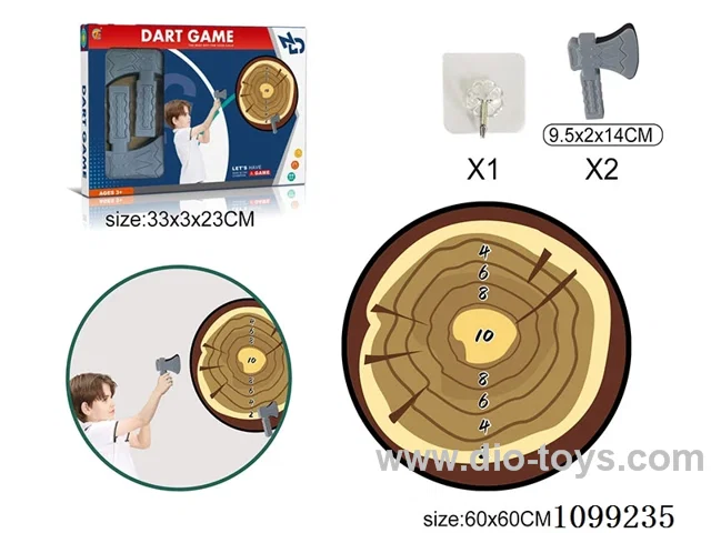 Axe target cloth