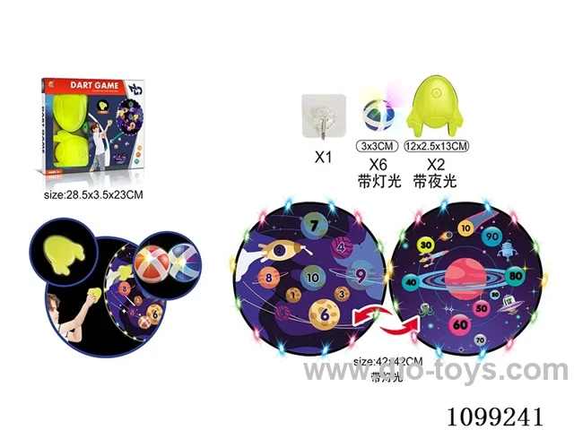 Light double sided space target cloth