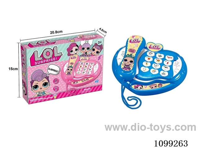Telephone set with English IC