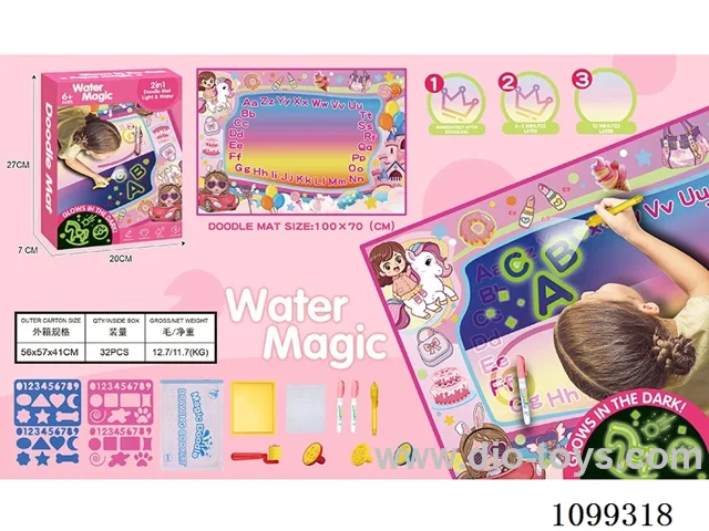 Glow-in-the-dark Water Canvas (Dream World)