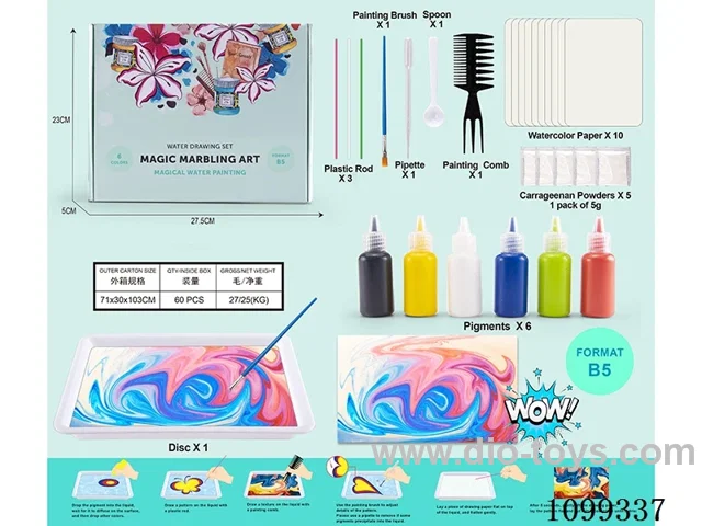 Water marbling