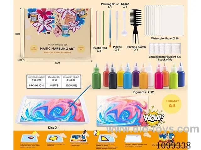 Water marbling