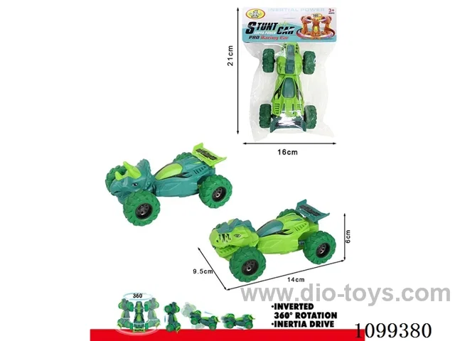 Inertia twist stunt car