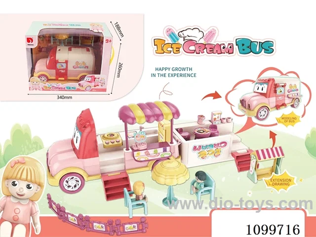 Ice cream minibus