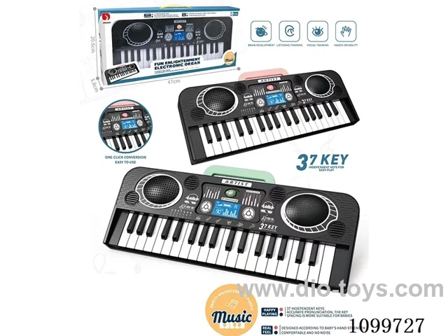 37 Keys piano not Included battery