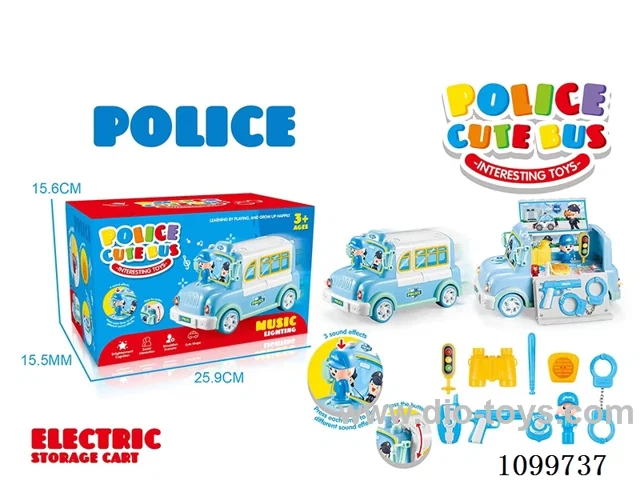 Police harness car