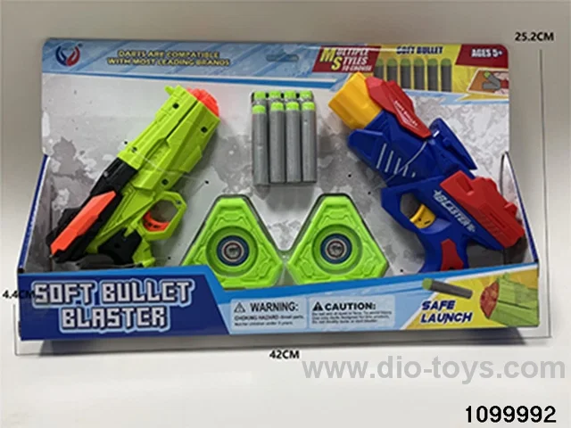 softball gun in display box