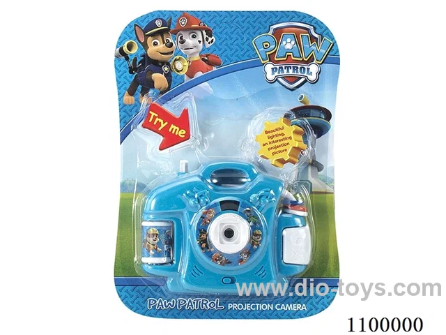 Projection camera with light