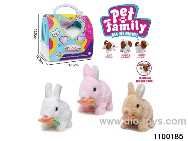 Electric Plush Toys in paper card