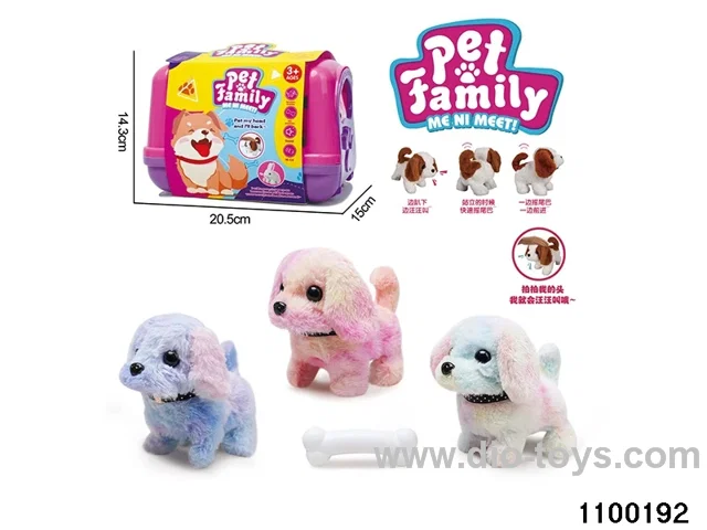 Electric Plush Toys in paper card