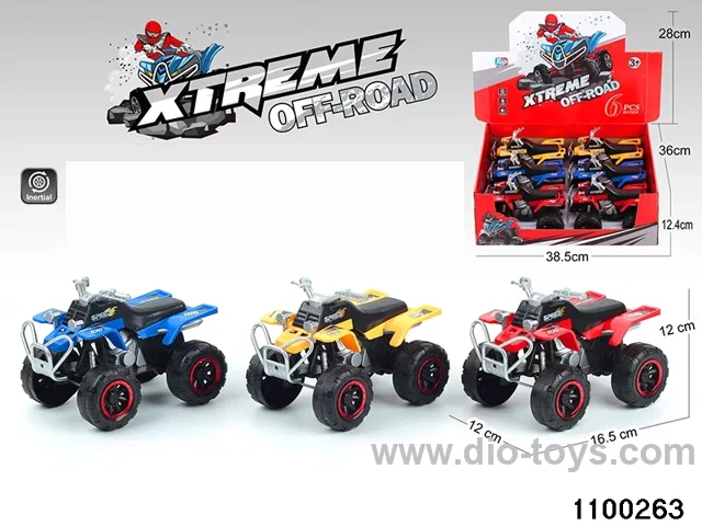 inertial motorbike in display box