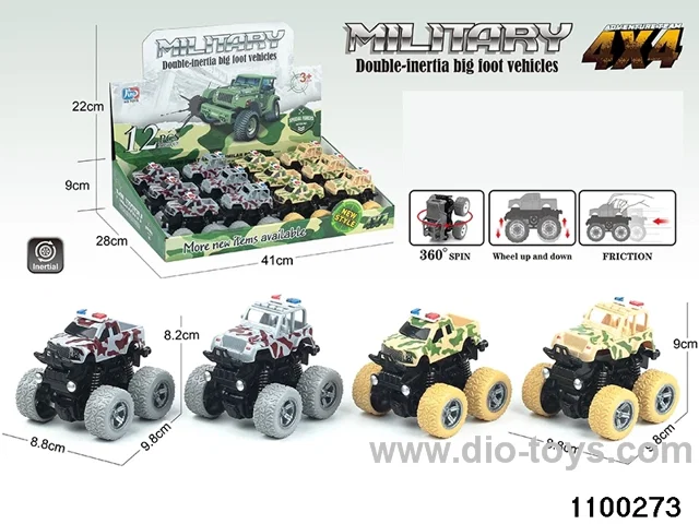 Dual Inertia Buggy in display box