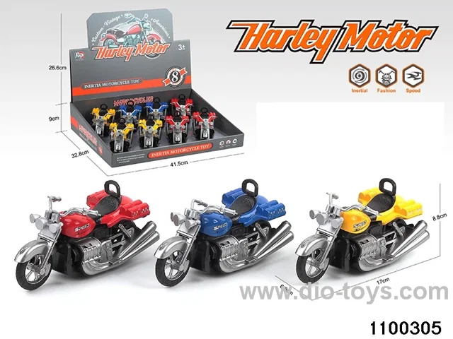 inertial motorbike in display box