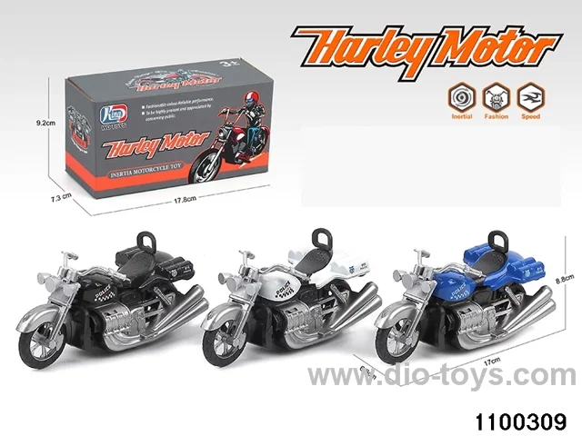 inertial motorbike in window box