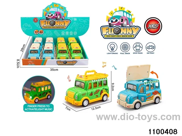 Alloy Pull Back Car in display box