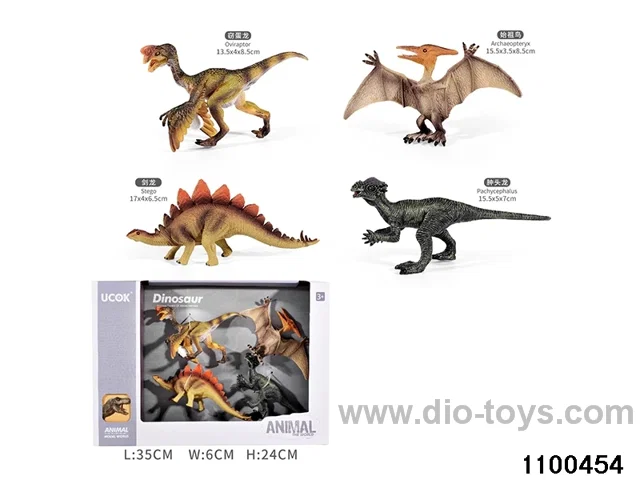 4pcs Animal Set in window box