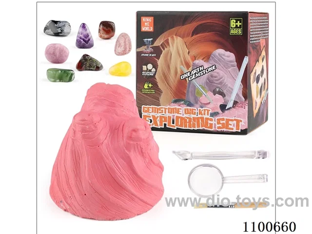 Archaeological gem toy