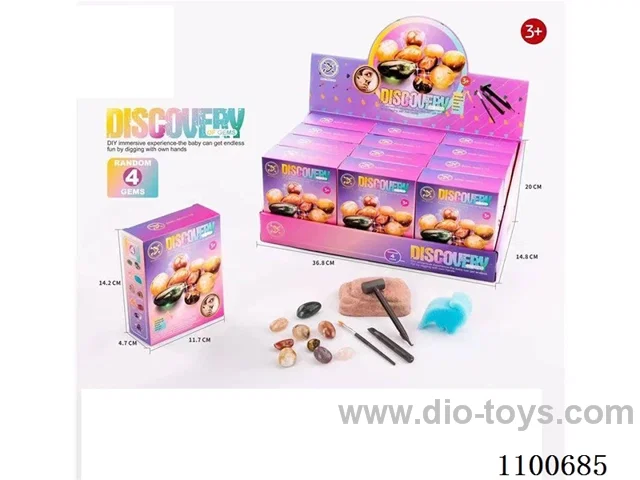 Archaeological gem toy