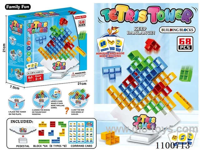 Tetris Jenga 64PCS