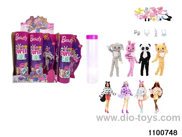 11.5 inch 12 jointed doll set in display box