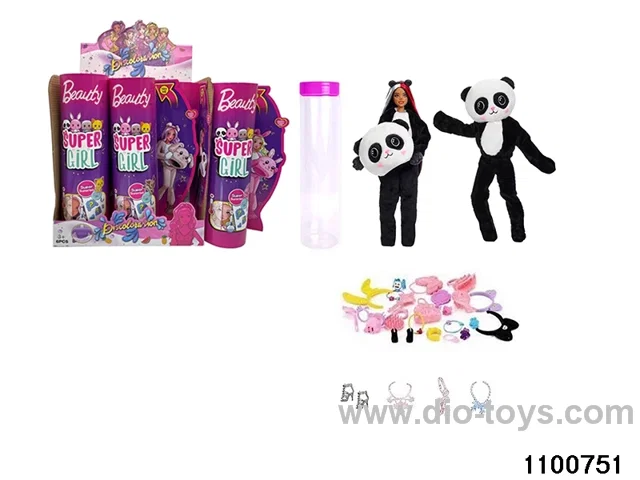 11.5 inch 12 jointed doll set in display box