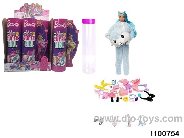 11.5 inch 12 jointed doll set in display box