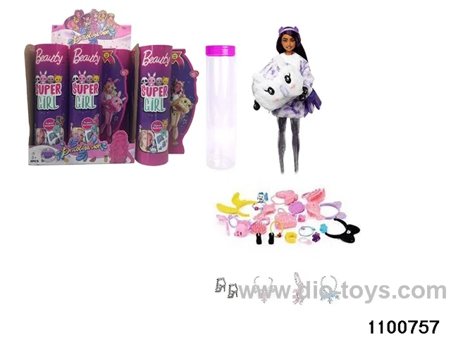 11.5 inch 12 jointed doll set in display box