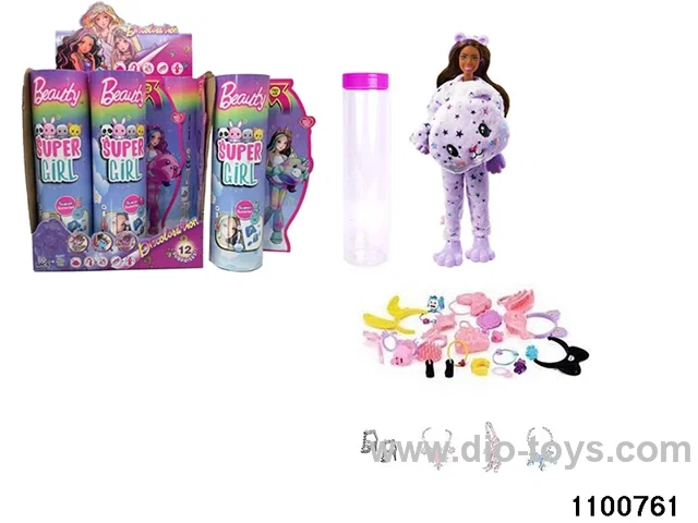 11.5 inch 12 jointed doll set in display box