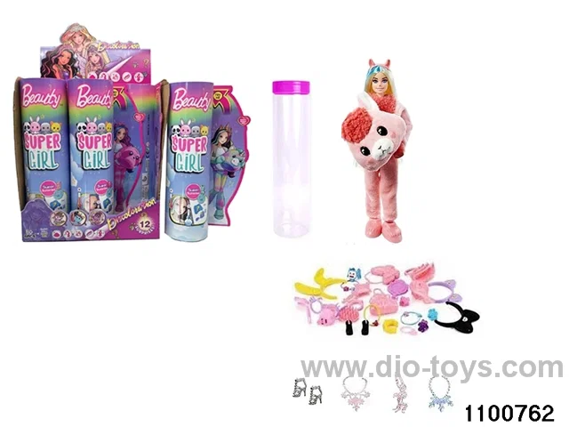 11.5 inch 12 jointed doll set in display box