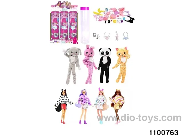 11.5 inch 12 jointed doll set in display box