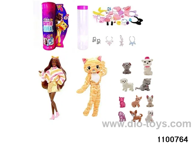 11.5 inch 12 jointed doll set in box
