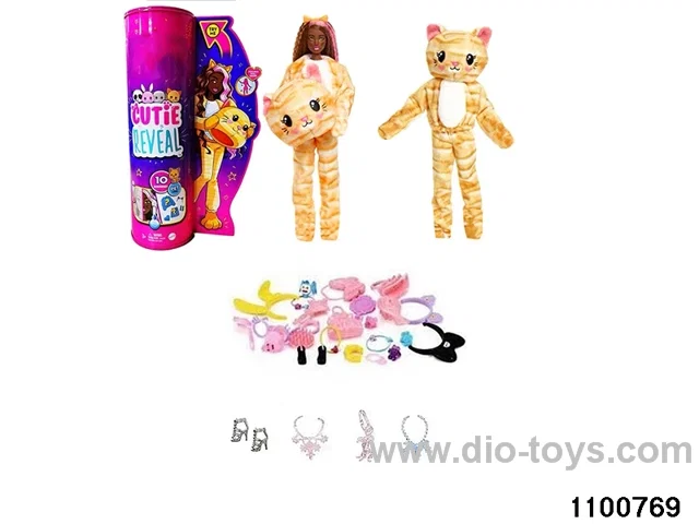 11.5 inch 12 jointed doll set in box