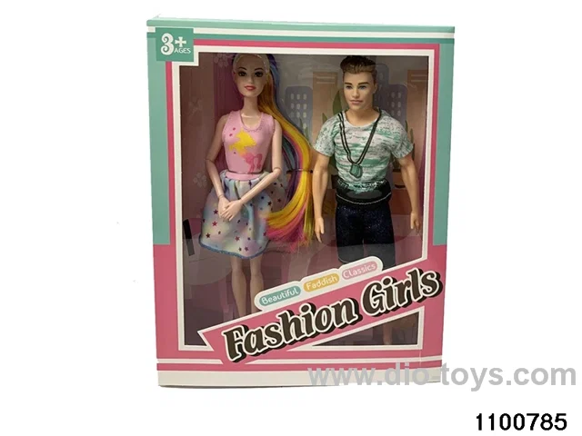 11.5 inch doll set in window box