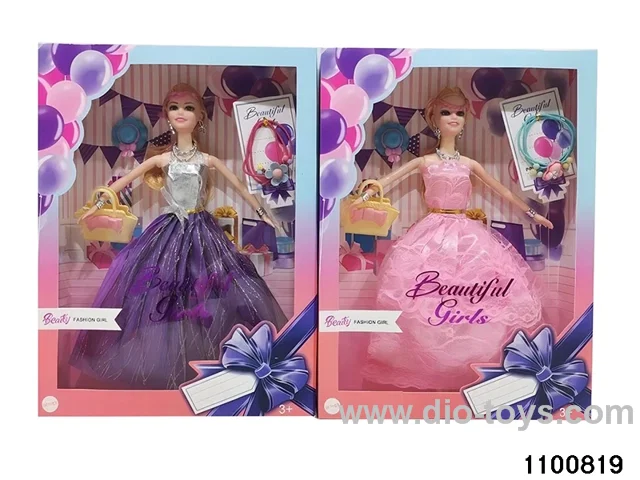 11.5 inch doll set in window box