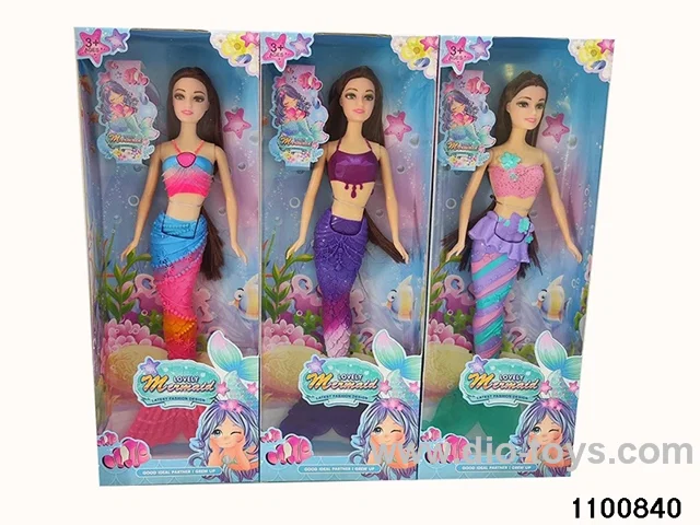 14-inch Musical Mermaid in window box