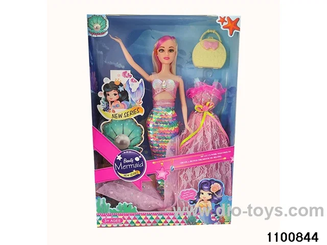 11.5 inch doll set in window box