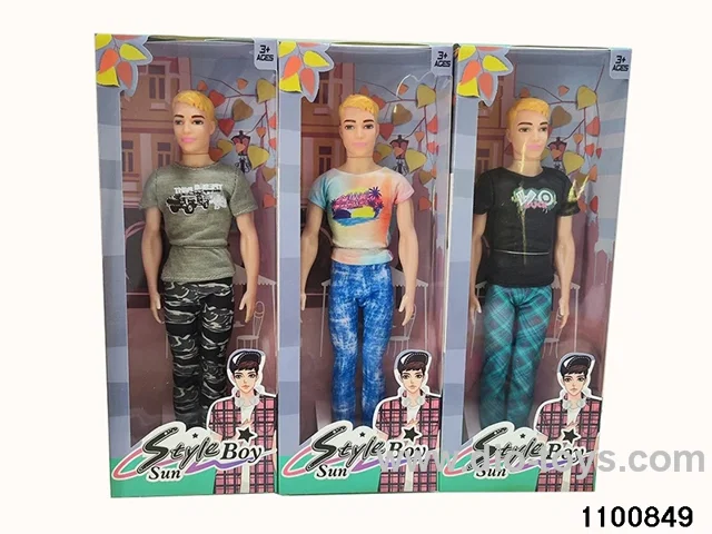 11.5 inch doll set in window box
