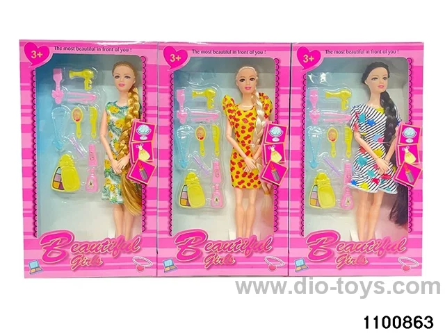 11.5 inch 9 jointed mermaid barbie in window box