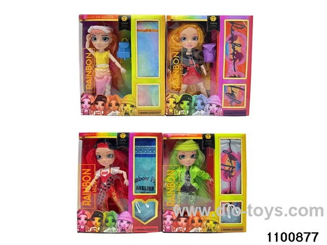 10 inch 12 jointed mermaid barbie in window box
