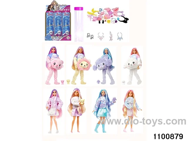 11.5 inch 12 jointed mermaid barbie in display box