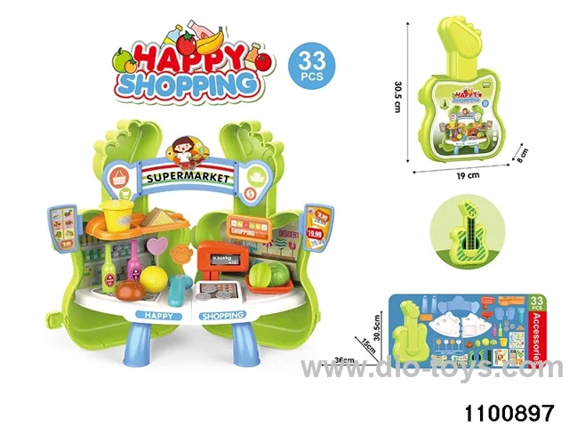 Supermarket Set in paper card