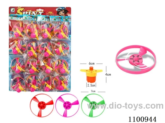 Winding Frisbee top