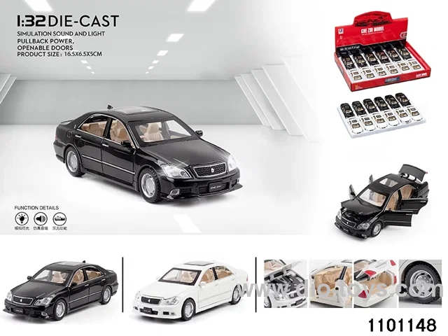 1:32 pull back car in display box